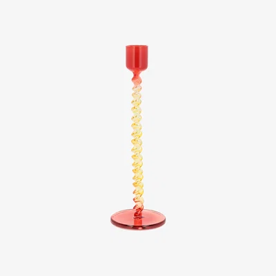 Nordic Nest Villa Collection Styles candlestick 203 cm Yellow-red