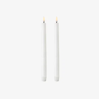 Nordic Nest Uyuni LED Taper candles white 2-pack 28 cm