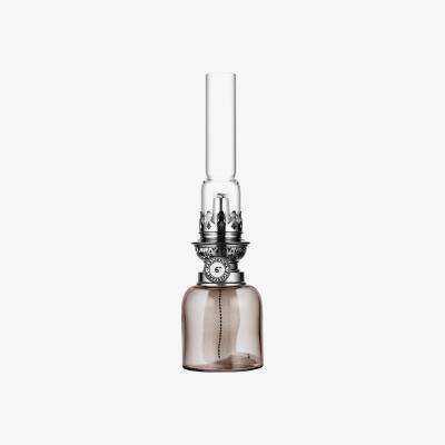 Nordic Nest Koholmen paraffin lamp smoke coloured