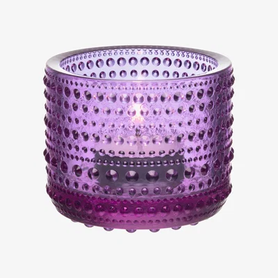 Nordic Nest Kastehelmi candleholder amethyst