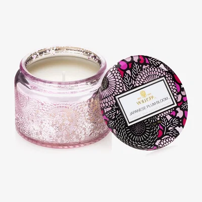 Nordic Nest Scented candle glass jar 25 hours Japanese Plum Bloom