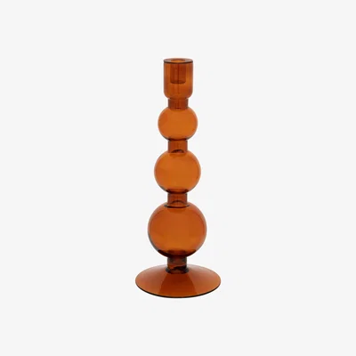 Nordic Nest Bubbles candlesticks 34 cm Apricot orange