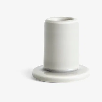 Nordic Nest HAY Tube candle stick 5 cm Light grey