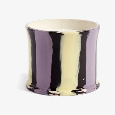 Nordic Nest Stripe scented candle fig leaf