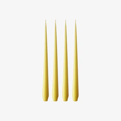 Nordic Nest Ester & Erik light 42 cm 4-pack matte yellow 15