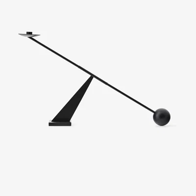 Nordic Nest Interconnect candlestick Black