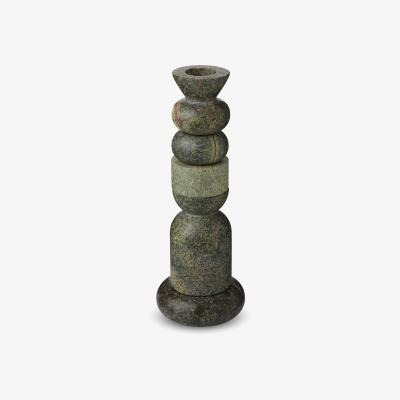 Nordic Nest Rock candle sticks large Green