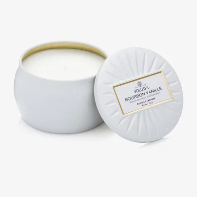 Nordic Nest Decorative tin candle 25 hours Bourbon Vanille