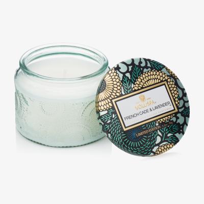 Nordic Nest Scented candle glass jar 25 hours French Cade Lavender