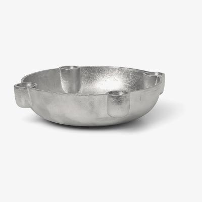 Nordic Nest Bowl advent candle medium Ø20 cm Aluminium