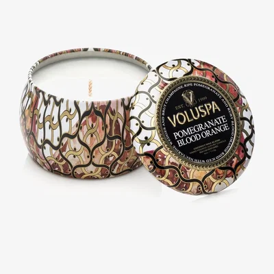Nordic Nest Decorative tin candle 25 hours Pomegranate & Blood orange