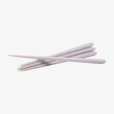 Nordic Nest STOFF conical candle by Ester & Erik 6-pack Light lavender