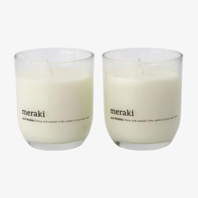 Nordic Nest Meraki scented 22 hours 2-pack Wild meadow
