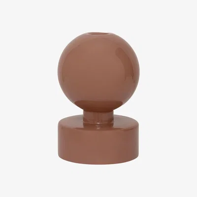 Nordic Nest URBAN NATURE CULTURE Pallo B candle sticks 13 cm Cameo brown