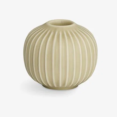 Nordic Nest Hammershøi candleholder medium Birch (beige)