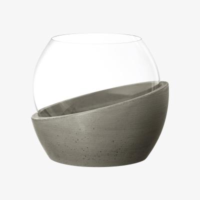 Nordic Nest Villeroy & Boch NewMoon Home candle holder 14.5x17 cm Taupe