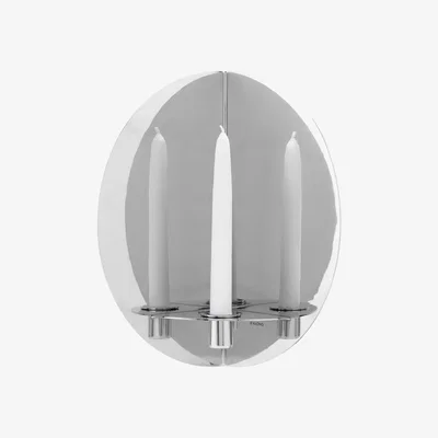 Nordic Nest Twilight candle sticks wall Nickel