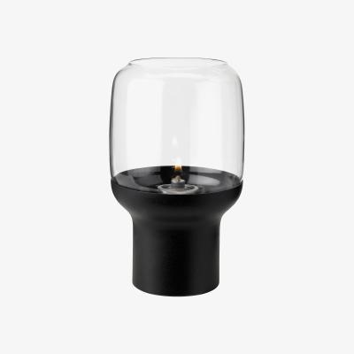 Nordic Nest Hoop hurricane lantern Ø10 cm Black