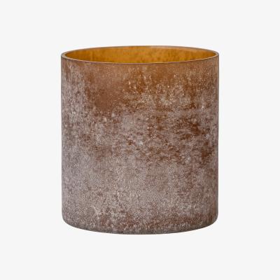 Nordic Nest Macha lantern/vase Ø10 cm Brown