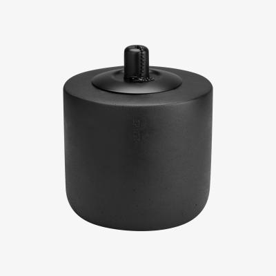 Nordic Nest Ernst oil lamp made of concrete black 12 cm