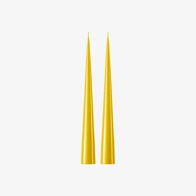 Nordic Nest Ester & Erik chandelier 34 cm 2-pack lacquered yellow 15-0