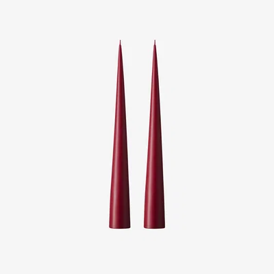 Nordic Nest ester & erik ester & erik chandelier 37 cm 2-pack matte Deep wine 44/2