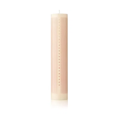 Nordic Nest Humdakin Humdakin calendar candle 25 cm Maroon stripes