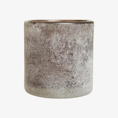 Nordic Nest Bungenäs candle lantern Ø8 cm Brown