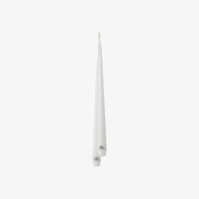 Nordic Nest Laquer antique candle 35 cm White