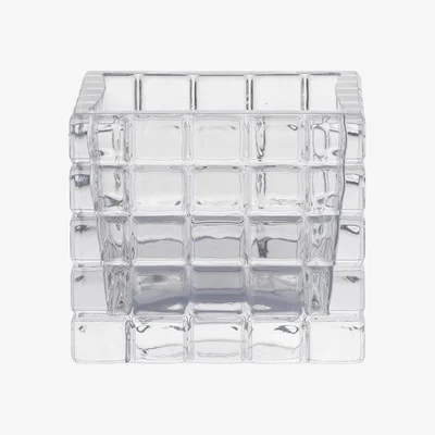 Nordic Nest City lights 1 candle holder clear