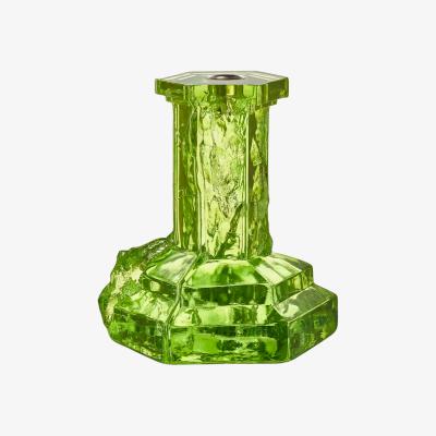 Nordic Nest Kosta Boda Rocky Baroque candle sticks 175 mm Kryptonite