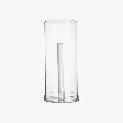 Nordic Nest Ernst candle lantern for chandelier 29 cm clear