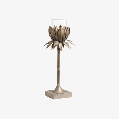 OKA Michellia Candle Holder - Antique Bronze
