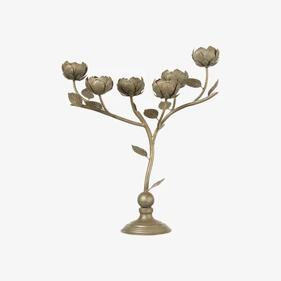 OKA Haldon Candelabra - Gold