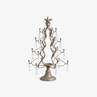 OKA OKA, Noel Candle Holder - Antique Bronze, Candle Holders, Iron