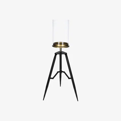 Olivia's Libra Rowan Tripod Hurricane Medium Clear And Black