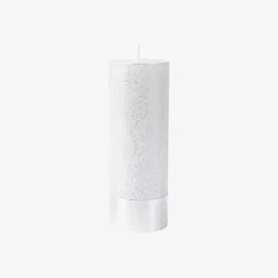 Olivia's Libra Rustica Pillar Candle Pearl