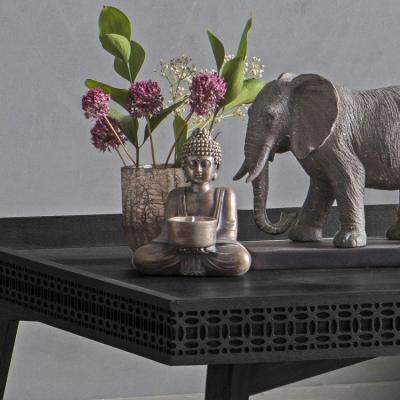 Olivia's Gallery Direct Khumen Buddha Tealight Holder (2pk)