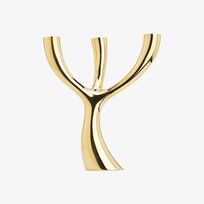 Olivia's Liang & Eimil Anthem Candle Holder Polished Brass