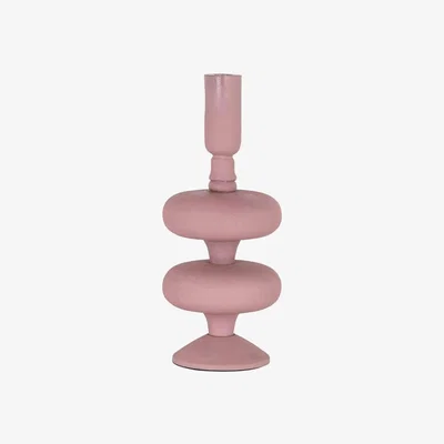 Olivia's Richmond Abbey Candle Holder in Pink / Small