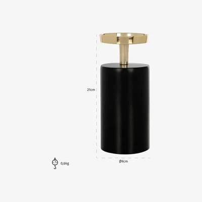 Olivia's Richmond Interiors Caya Candle Holder / Small