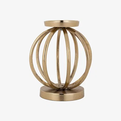 Olivia's Richmond Bray Gold Candle Holder