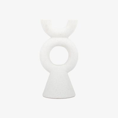 Olivia's Gallery Interiors Kudos Candlestick in White