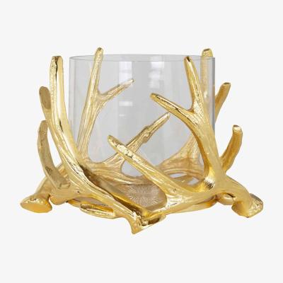 Olivia's Richmond Harvey Gold Candle Holder