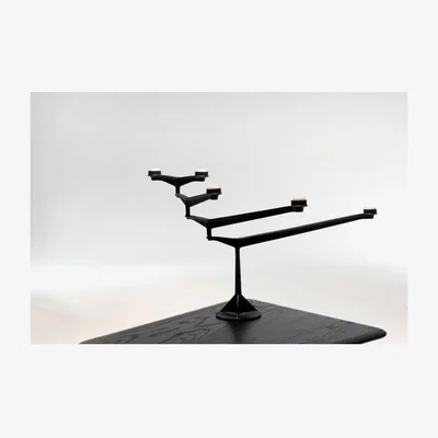 Olivia's Tom Dixon Spin Table Candelabra