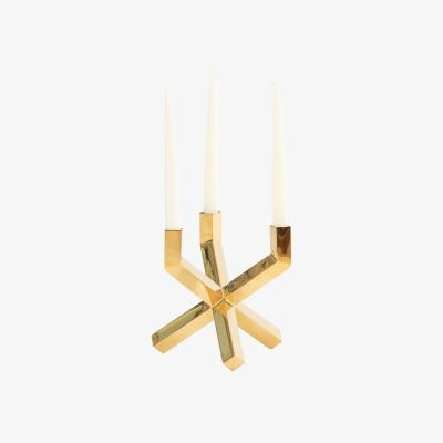 Olivia's Liang & Eimil Candler Holder - Polished Gold (Small)