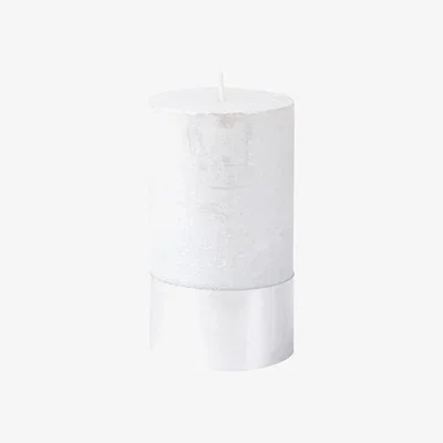 Olivia's Libra Rustica Pillar Candle Pearl