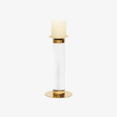 Olivia's Liang & Eimil Pillar Candle Holder White (Small)