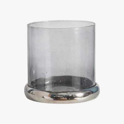 Olivia's Gallery Direct Candle Holder Viborg / Silver/Grey / Small