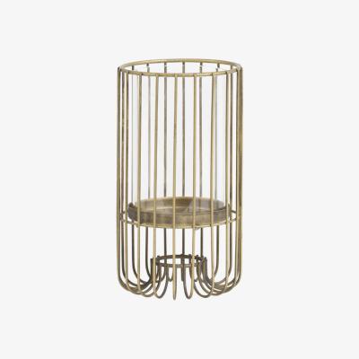 Olivia's Light & Living Brisla Candle Holder Gold / Medium